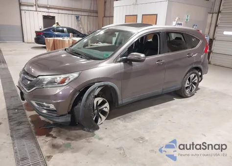 2015 Honda Cr-V Touring из США, поврежденный, VIN 5J6RM4H95FL077034